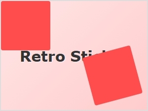 Retro Sticker Font Styles Guide